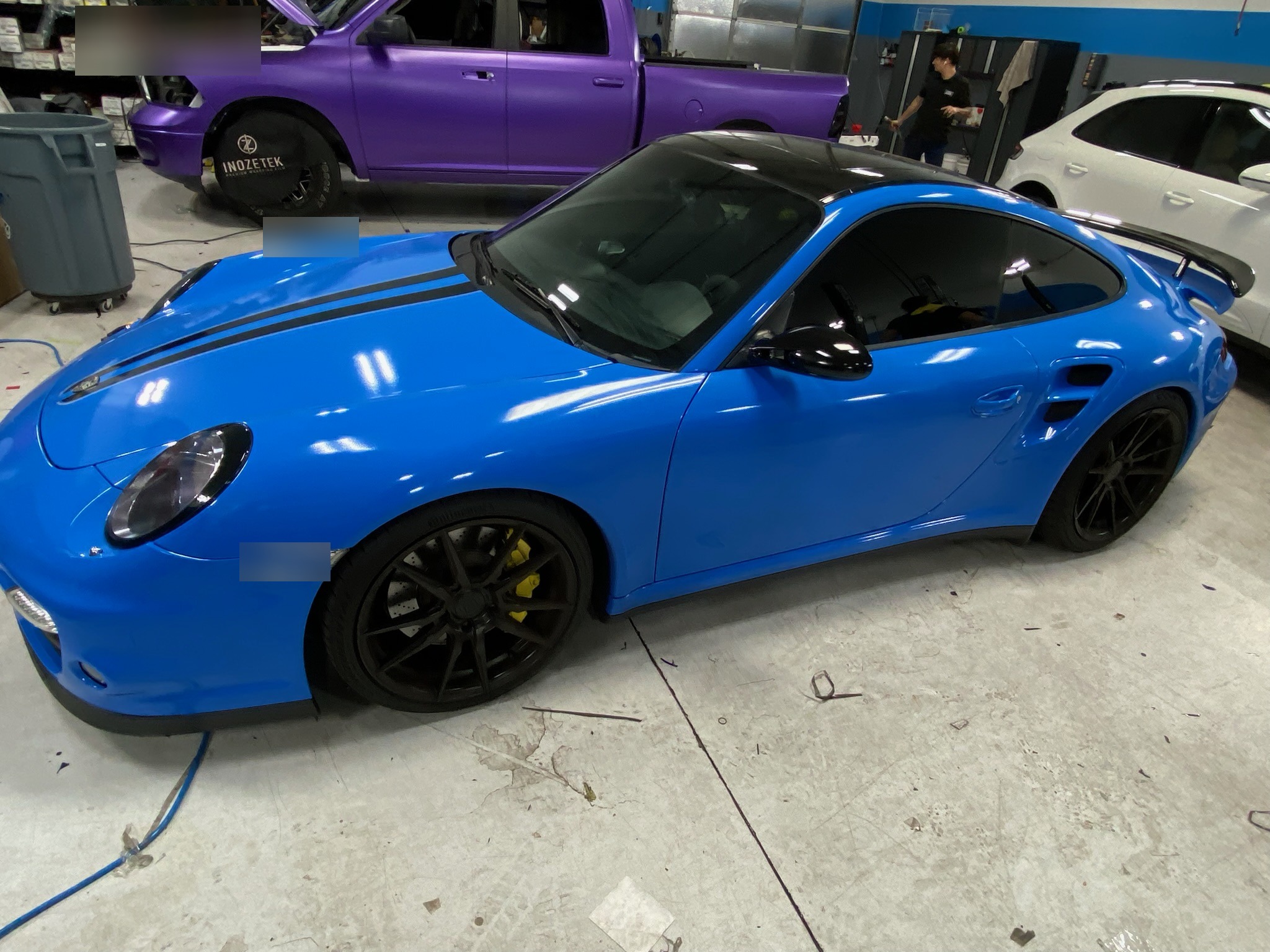 Automotive window tinting — Porsche 911 Mesa AZ